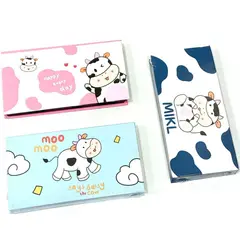 GENERICO - ESTUCHE DE POSIT KAWAII DISEÑO VAQUITA