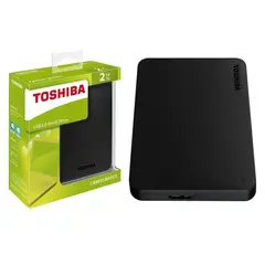TOSHIBA - Disco Externo 2TB Canvio Basic HDTB520XK3AA