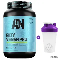 ADN - Proteína de Soja SOY VEGAN 1.5 KG VAINILLA + SHAKER