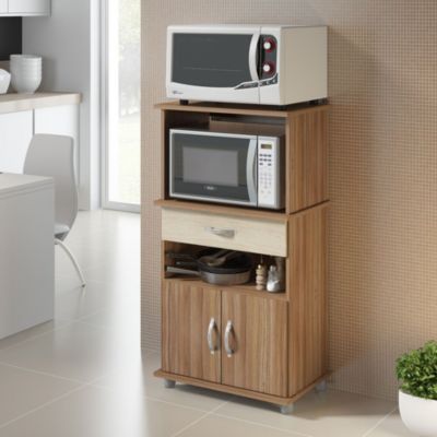 Mueble de Cocina para Microondas Dalma Color Marrón RR MUEBLES