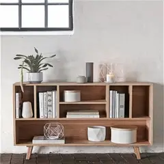 R&R MUEBLES - Aparador Minimalista Kava color Marrón RR MUEBLES