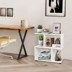 GENERICO - Estante Librero Organizador Hugo Blanco R&R MUEBLES