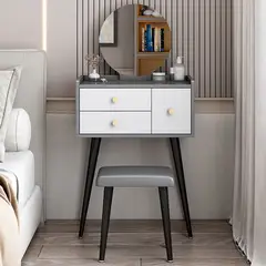 GENERICO - Tocador Vintage Lurín GrisBlanco R&R MUEBLES