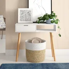 R&R MUEBLES - Recibidor Moderno Melos Blanco