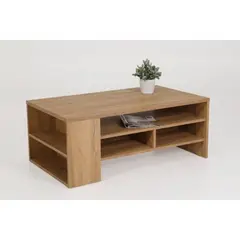 GENERICO - Mesa De Centro Moderna Tati Duna Con Compartimientos R&R Muebles