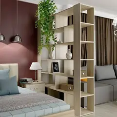 GENERICO - Estante Seperador Jun Marrón R&R MUEBLES