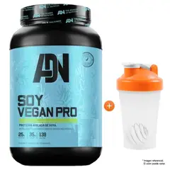 ADN - Proteína Nutrition Soy Vegan 1.5 kg Vainilla + Shaker