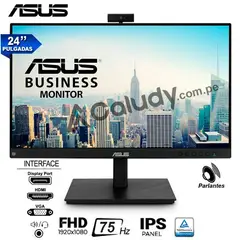ASUS - Monitor Videoconferencias BE24EQSK Full HD IPS Cámara web