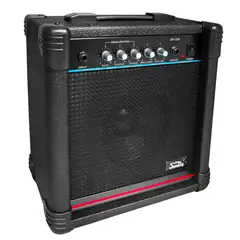 SOUNDKING - Amplificador para Bajo 15W RMS 8 Negro con EQ