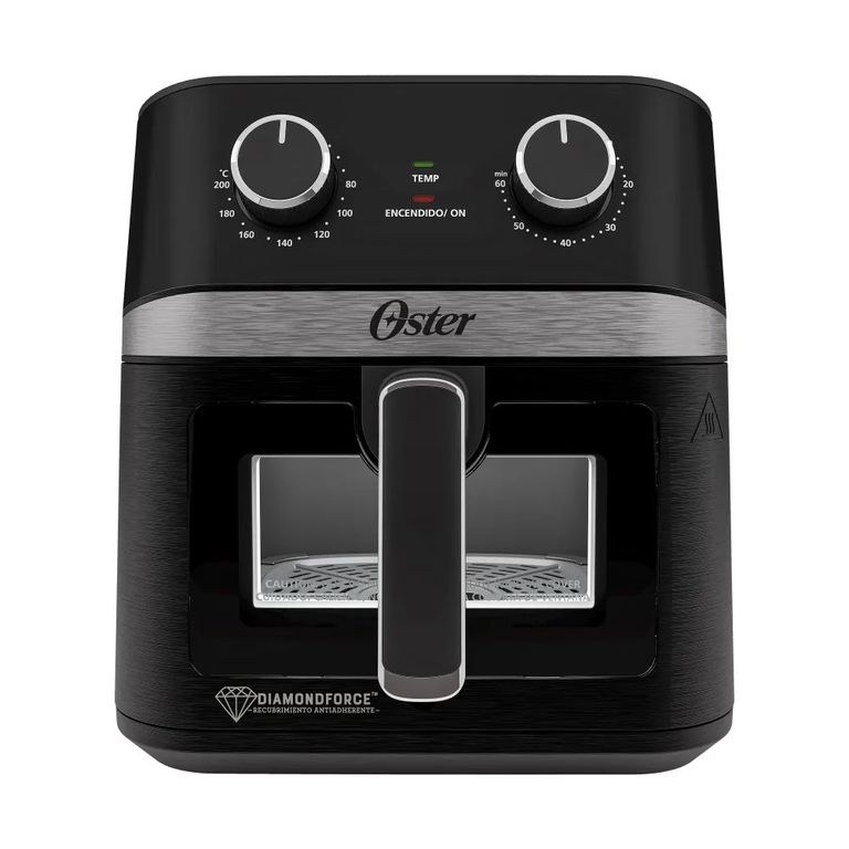 Freidora de Aire Manual cVentana y Luz Interna 6L CKSTAF60WMDF