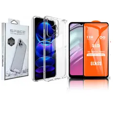 SPACE - CASE TRANSPARENTE PARA XIAOMI 13T + MICA