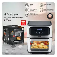 GENERICO - Freidora de Aire Eléctrica Multifunción Minihorno 14L 1800w