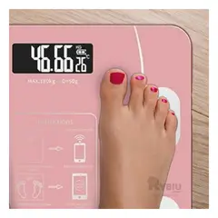 RYBIU IMPORT - Bascula Versatil Liviana de Color Rosado Y+Gift MiniAgenda