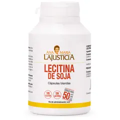 ANA MARIA LAJUSTICIA - LECITINA DE SOJA Cero Colesterol 300 cápsulas blandas