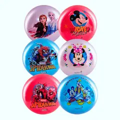 DISNEY - Set de 6 Pelotas Infantiles Recreativas Marvel