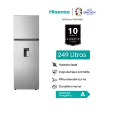HISENSE - REFRIGERADORA 249L TOP MOUNT RT319WL6B