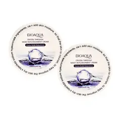 BIOAQUA - PACK 2 FACIAL HIDRATANTE CON HIALURONICO REPOSICIÓN CRISTALINA