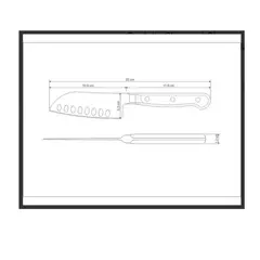 TRAMONTINA - Cuchillo SANTOKY Ace Inox CENTURY #4