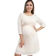 GENERICO - Vestido Maternal en Gasa Mama A La Mode