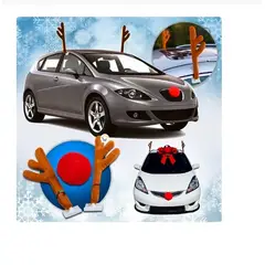 GENERICO - Reno navideño para toda clase auto tendencia