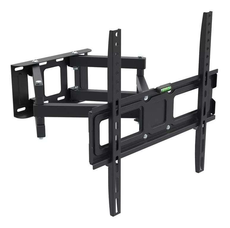 Rack Plegable De Tv Doble Brazo Con Inclinacion 40-80