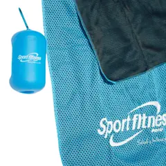 SPORT FITNESS - Toalla de Enfriamiento / Refrigerante Azul