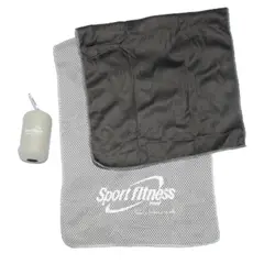 SPORT FITNESS - Toalla de Enfriamiento Refrigerante - Plomo