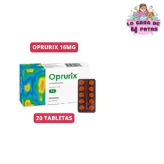 GENERICO - Oprurix de 16 mg x 20 Tabletas