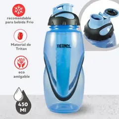 THERMOS - TOMATODO DEPORTIVA CELESTE 450 ML