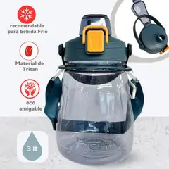 THERMOS - TOMATODO DE TRITAN GO AZUL 120 L