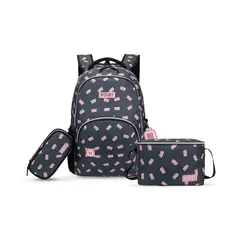 DOCET - TRIPACK PORTA LAPTOP MOCH+LONCH+CARTU KITTEN