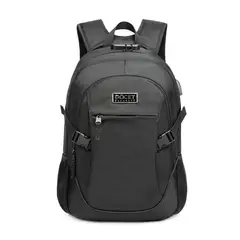 DOCET - MOCHILA PORTA LAPTOP MINIMAL BLACK 1