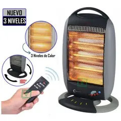 TREVELY - Calefactor Eléctrico Halógeno Control TCH-030