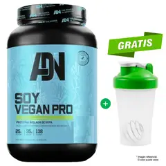 ADN - PROTEÍNA SOY VEGAN 1.5 KG CHOCOLATE NUTRITION MÁS OBSEQUIO