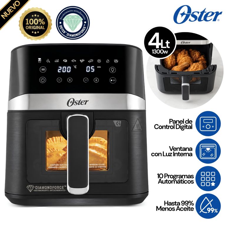 Freidora de Aire Digital Oster® CKSTAF40WDDF