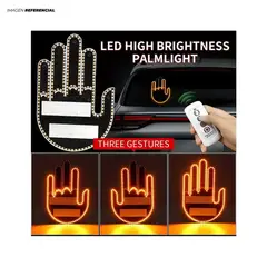 IMPORTADO MC - Mano LED Gestos Luminoso Señales para Carro