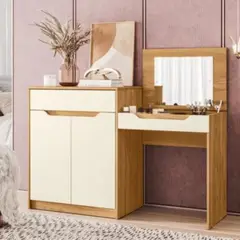 GENERICO - Tocador Moderno Ciccia Duna Blanco R&R Muebles