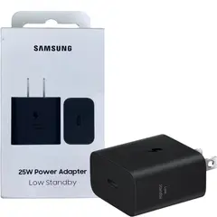 SAMSUNG - Adaptador Gan para A04 Original de 25W Negro