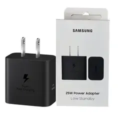 SAMSUNG - Adaptador Gan para A13 Original de 25W Negro