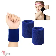 GENERICO - Muñequera Deportiva de Sudor Felpa