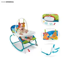 IMPORTADO MC - Silla Comedor Mecedora y Vibradora-2 en 1