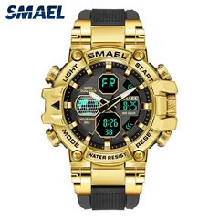 SMAEL - Reloj pulsera digital LED 8027 doble hora