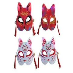 GENERICO - ANTIFAZ GATO JAPONES HALLOWEEN