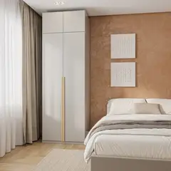 GENERICO - Ropero Moderno Elfaria 238cm Blanco R&R MUEBLES