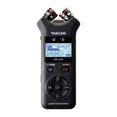 TASCAM - Grabadora de Audio Portatil DR-07X + Memoria 16GB