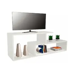 NACION MUEBLES - CENTRO DE ENTRETENIMIENTO ABIGAIL BLANCO NM