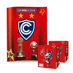 EDITORIAL BERLIN - Album Cienciano, 1 álbum tapa blanda + 2 paquetones (100 sobres)