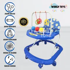 BABY HAPPY - Andador Para Bebé «BOLITAS II» Blue