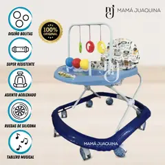 BABY HAPPY - Andador Para Bebé «BOLITAS II» Ligth Blue