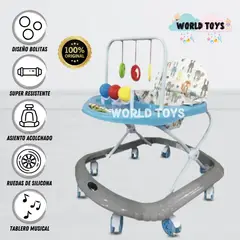 BABY HAPPY - Andador Para Bebé «BOLITAS II» GRAY